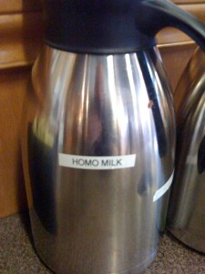 Homoginized Milk?